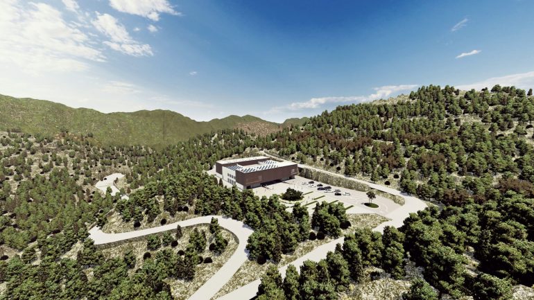 Rendering di ET-SunLab Einstein Telescope